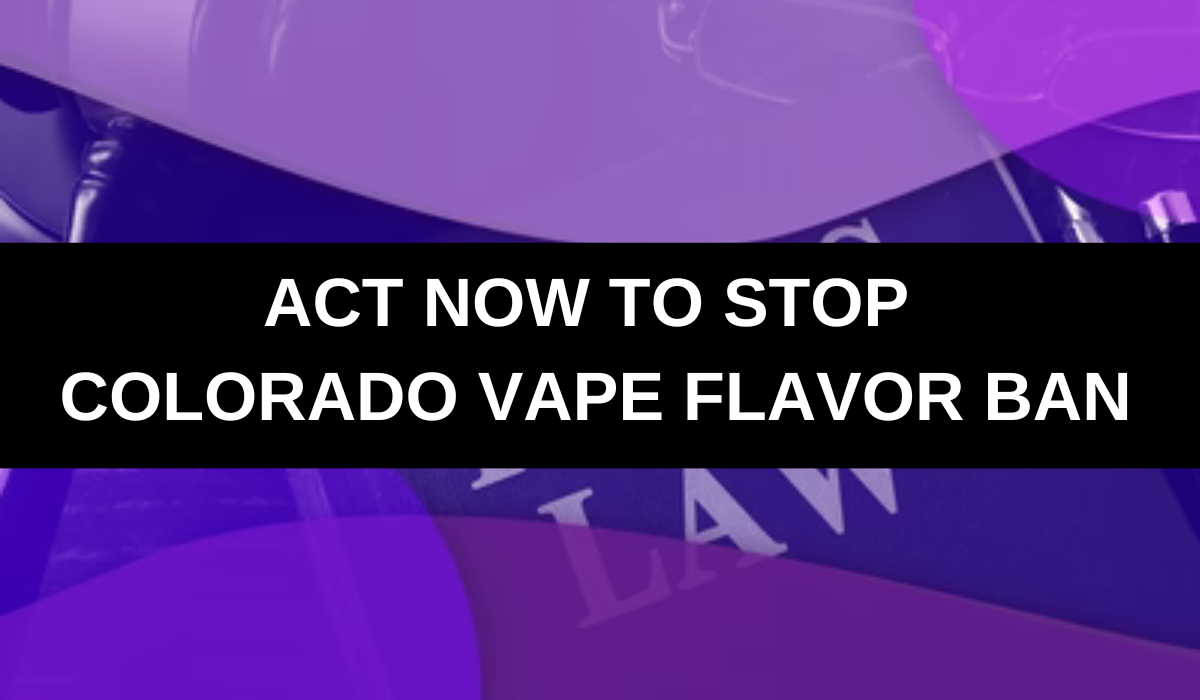 Stop Colorado Anti-Vaping Laws