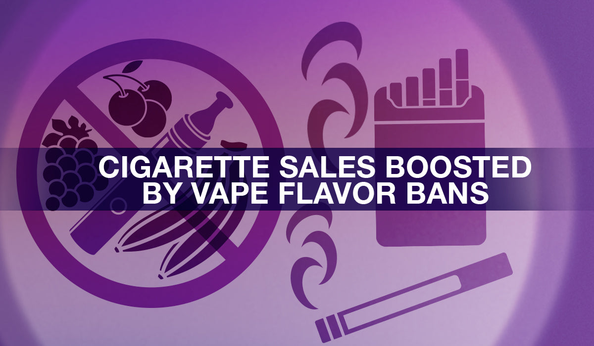 FDA Study Shows Vape Flavor Bans Increase Cigarette Sales FDA Study Shows Vape Flavor Bans Increase Cigarette Sales