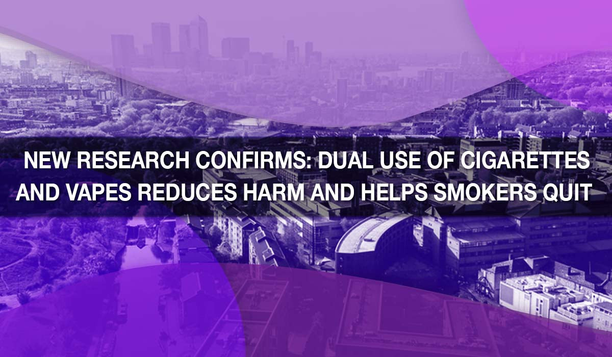 New Research Confirms: Dual Use of Cigarettes and Vapes Reduces Harm and Helps Smokers Quit