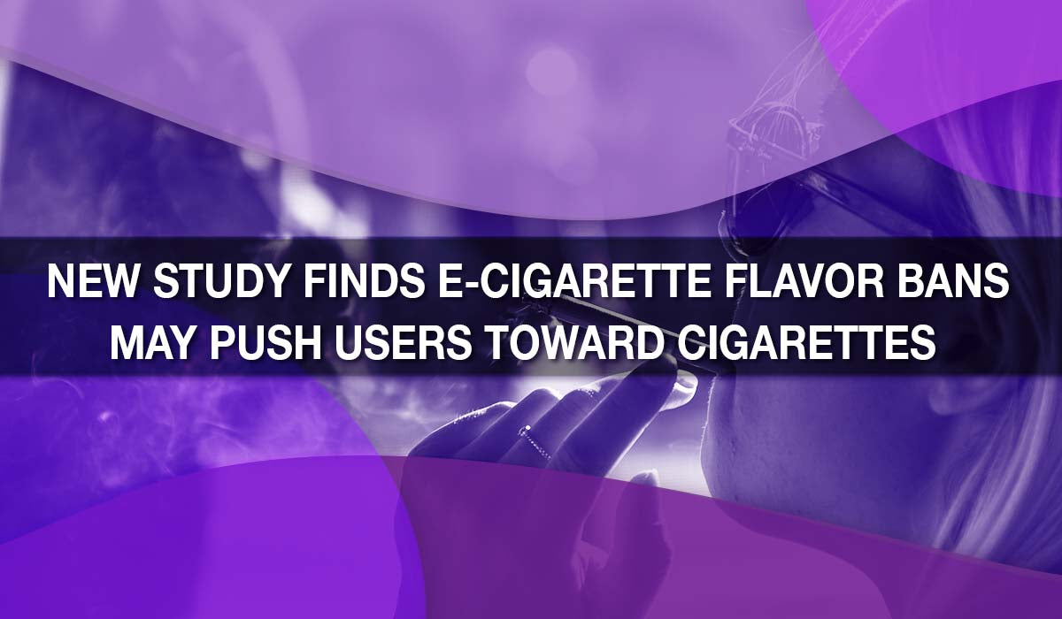 New Study Finds E-Cigarette Flavor Bans May Push Users Toward Cigarettes