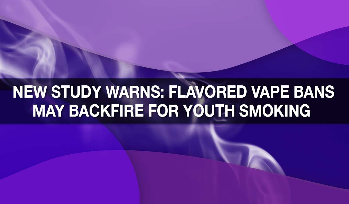 New Study Warns: Flavored Vape Bans May Backfire for Youth Smoking