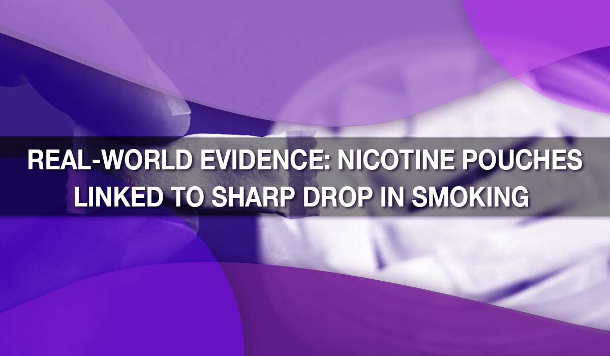 Real-World Evidence: Nicotine Pouches Linked to Sharp Drop in Smoking
