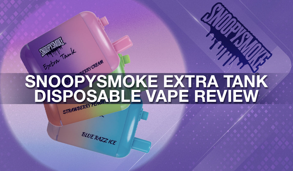 Snoopy Smoke Extra Tank Disposable Vape Review