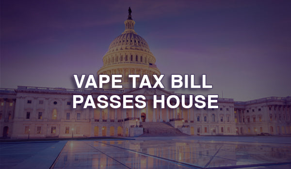 Nicotine Vape Tax Bill Passes House Of Representatives – Mi-One Brands