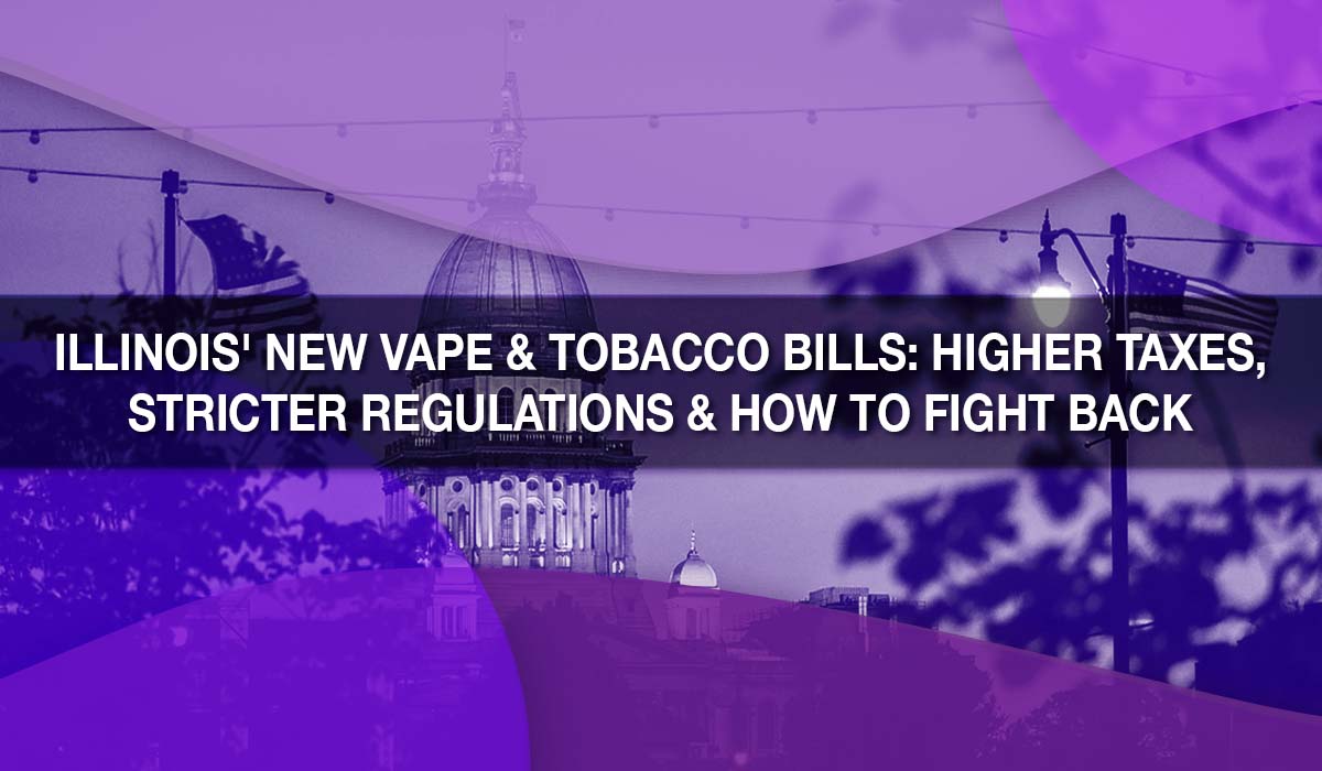 Illinois' New Vape & Tobacco Bills: Higher Taxes, Stricter Regulations