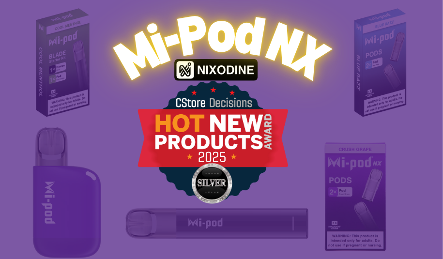 Mi-Pod NX Named Hot New Product Winner By CStore Decisions Mi-Pod NX Named Hot New Product Winner By CStore Decisions