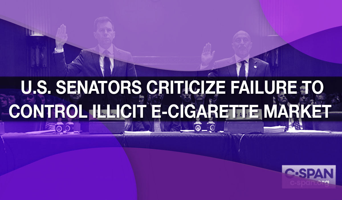 U.S. Senators Criticize Failure to Control Illicit E-Cigarette Market