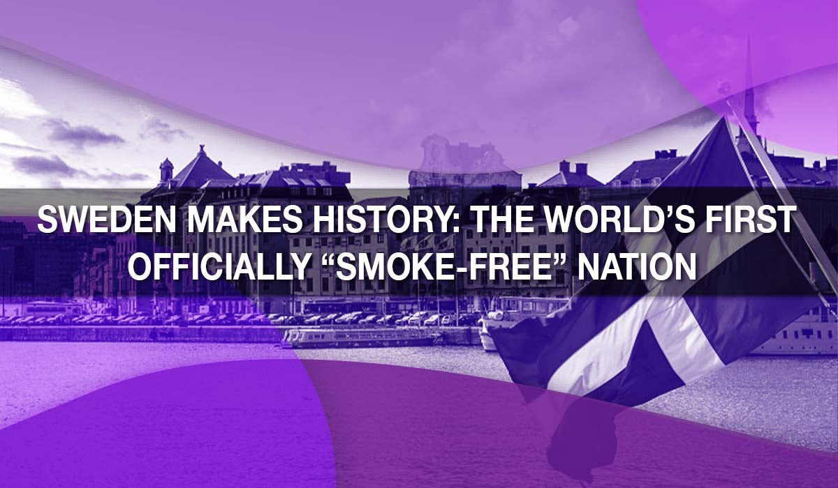 Sweden Makes History: The World’s First Officially “Smoke-Free” Nation