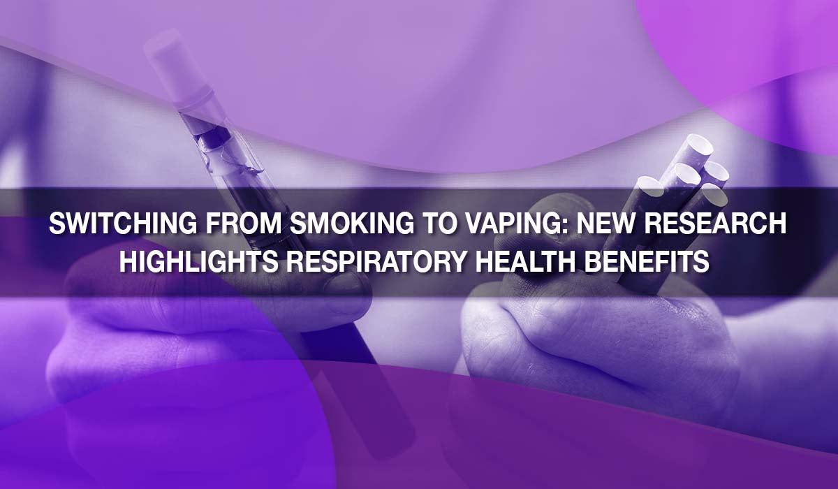 Switching from Smoking to Vaping: New Research Highlights Respiratory Health Benefits