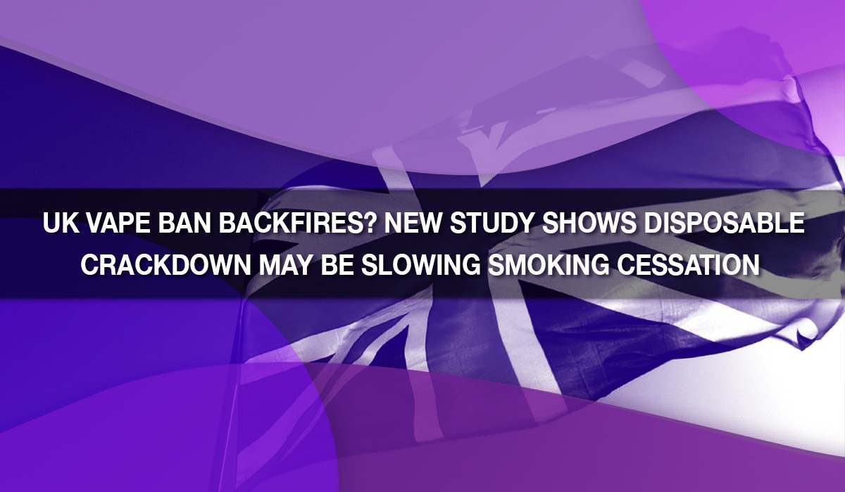 UK Vape Ban Backfires? New Study Shows Disposable Crackdown May Be Slowing Smoking Cessation