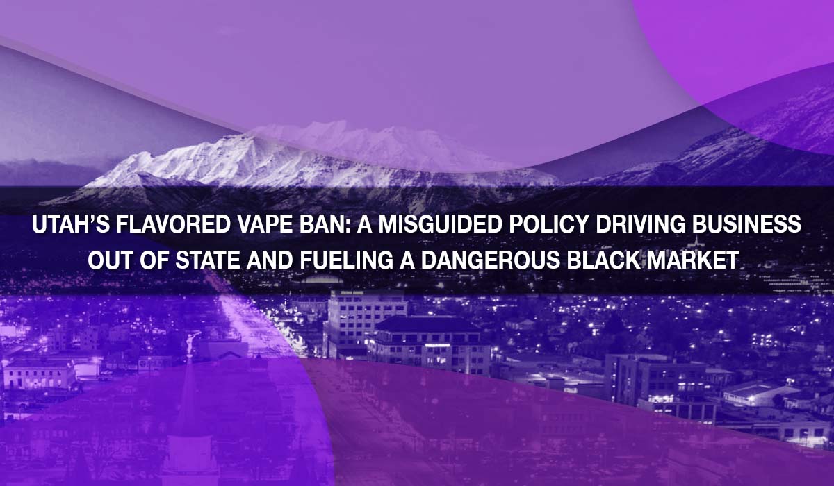 Utah's Flavored Vape Ban: A Misguided Policy Driving Business Out of S