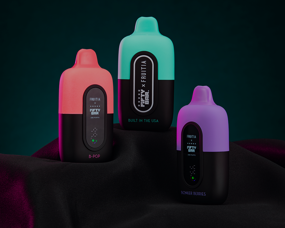 Fruitia X Fifty Bar 20K Vapes