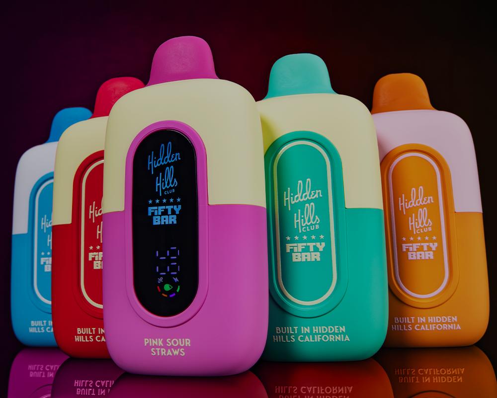 Hidden Hills Club X Fifty Bar Vapes