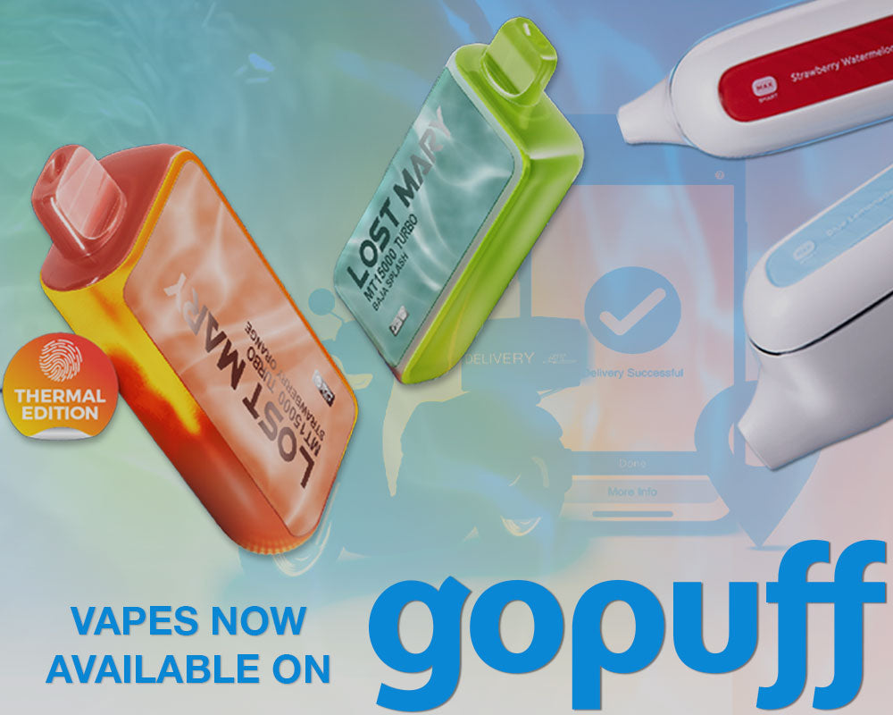Vapes Available on Gopuff