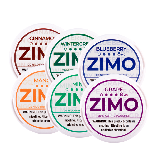 Zimo Nic Pouches Sampler 8mg