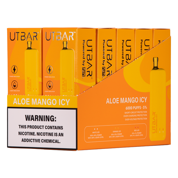 Aloe Mango Icy UT Bar 10-Pack