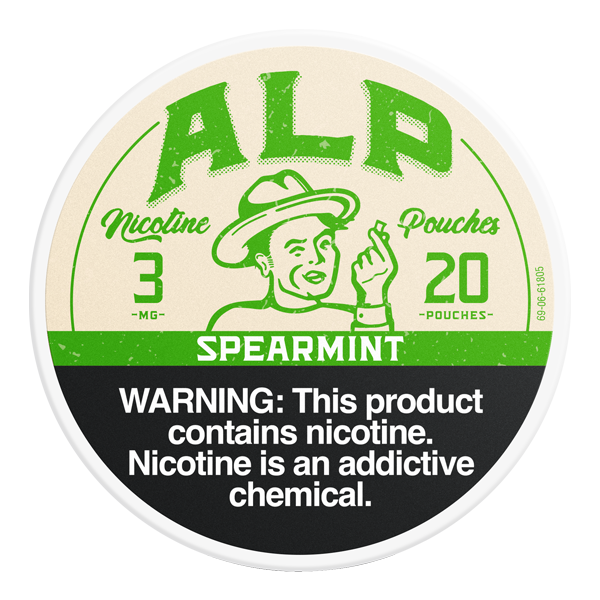 3mg Spearmint ALP Pouches