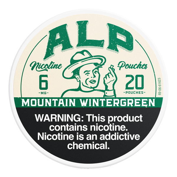 6mg Mountain Wintergreen ALP Pouches