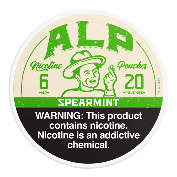 6mg Spearmint ALP Pouches