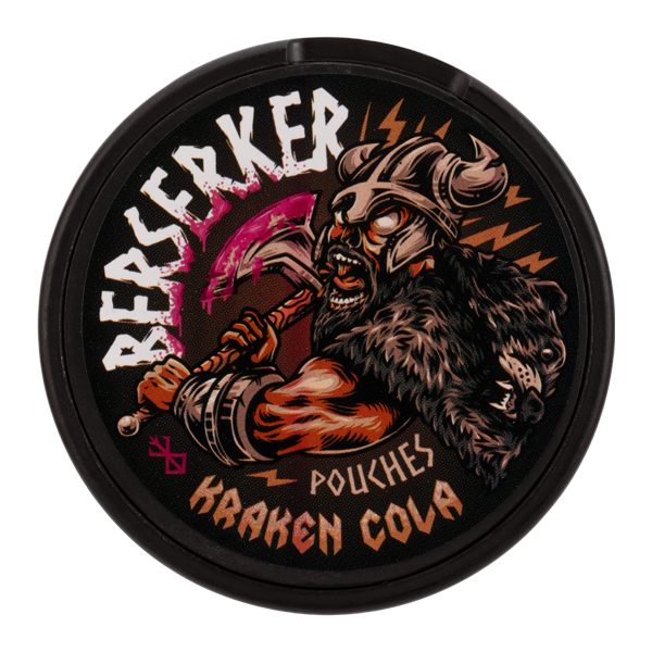 Kraken Kola BERSERKER Caffeine Pouches Kraken Kola BERSERKER Caffeine Pouches