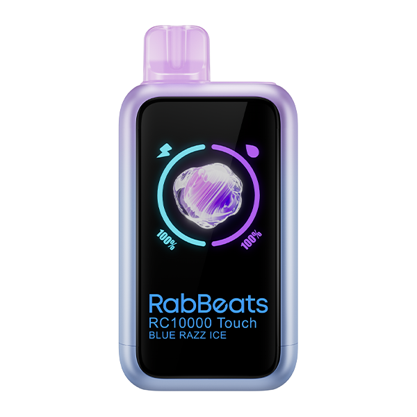 Blue Razz Ice Rabbeats RC10000 Touch Vape