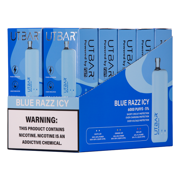 Blue Razz Icy UT Bar 10-Pack