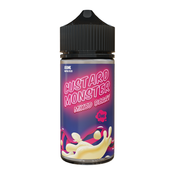 Mixed Berry MONSTER LABS Custard Monster ZERO Nicotine 100ml
