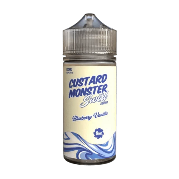 Blueberry Vanilla MONSTER LABS Custard Monster ZERO Nicotine 100ml