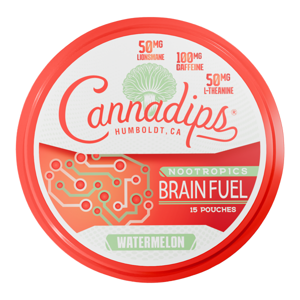 Watermelon CANNADIPS Brain Fuel Pouches