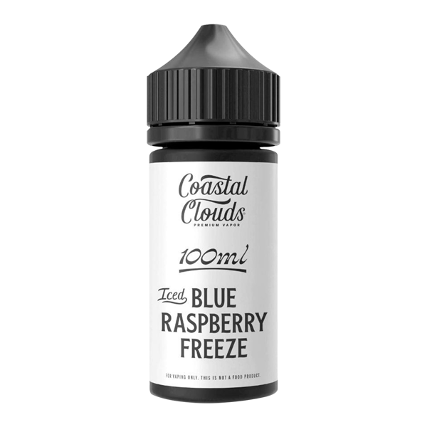 Blue Raspberry Freeze ICED Coastal Clouds 100ml