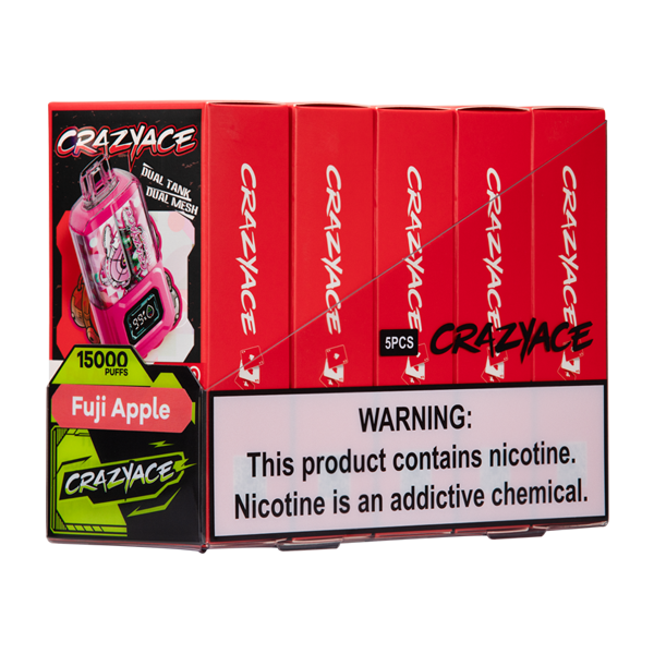 Fuji Apple B1500 Crazy Aces Disposables 5-Pack