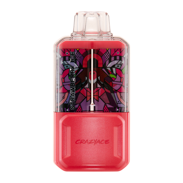 Strawberry Ice - CrazyAce B15000 Vape Back