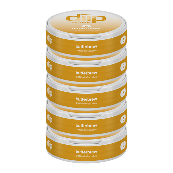 8 Butterbrew DIIP Reset Nixodine 5 pack of Pouches
