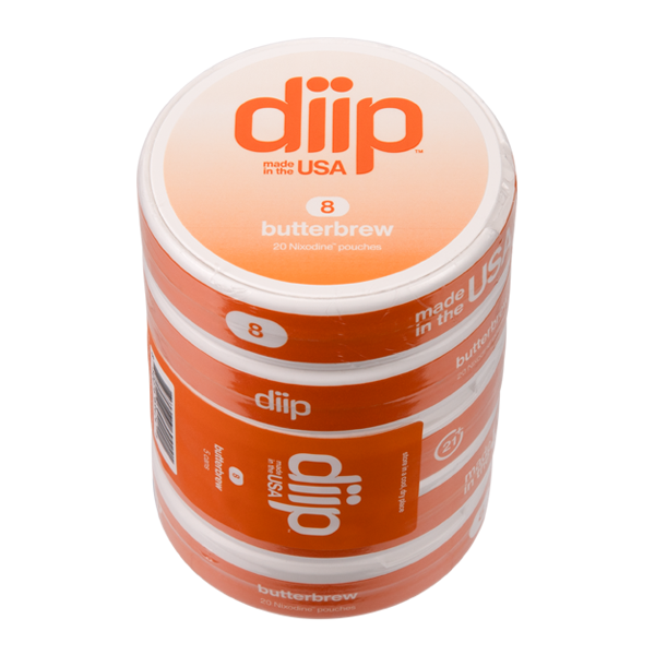 Roll of 8 Butterbrew DIIP Reset Nixodine Pouches
