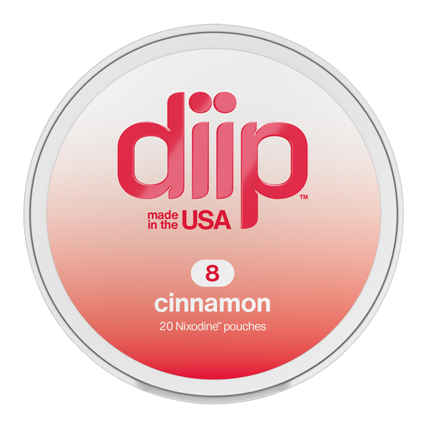 8 Cinnamon DIIP Reset Nixodine Pouches