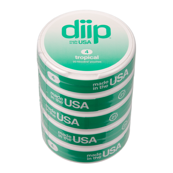 Roll of 4 Tropical DIIP Reset Nixodine Pouches