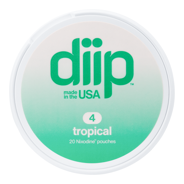 4 Tropical DIIP Reset Nixodine Pouches