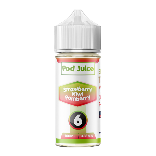 Strawberry Kiwi Pomberry POD JUICE Nixodine 100ml 6