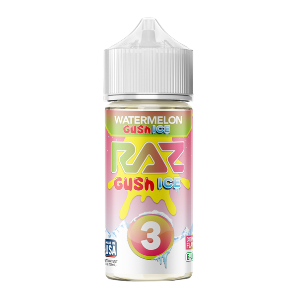 Watermelon Gush Ice RAZ X POD JUICE Nixodine 100ml GUSH ICE 3