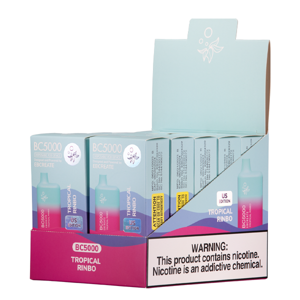 Tropical Rainbow Blast/Rinbo Elf Bar Vape 10-Pack