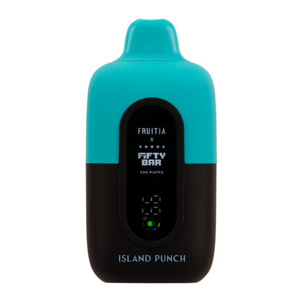 Hawaii'n Punch FRUITIA X Fifty Bar 20K Vape Hawaii'n Punch FRUITIA X Fifty Bar 20K Vape