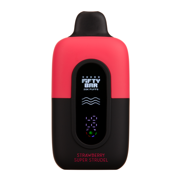 Strawberry Super Strudel Fifty Bar 20K Disposable Vape