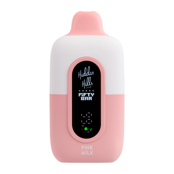 Pink Milk Hidden Hills X Fifty Bar 20K Vape Pink Milk Hidden Hills X Fifty Bar 20K Vape