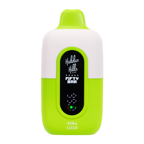 Pina Lush Hidden Hills X Fifty bar Vape Pina Lush Hidden Hills X Fifty bar Vape