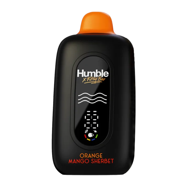 Orange Mango Sherbet HUMBLE X Fifty Bar 20K Vape