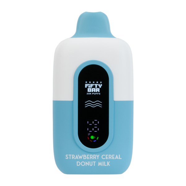 Strawberry Cereal Donut Milk FIFTY BAR 20K Nixodine