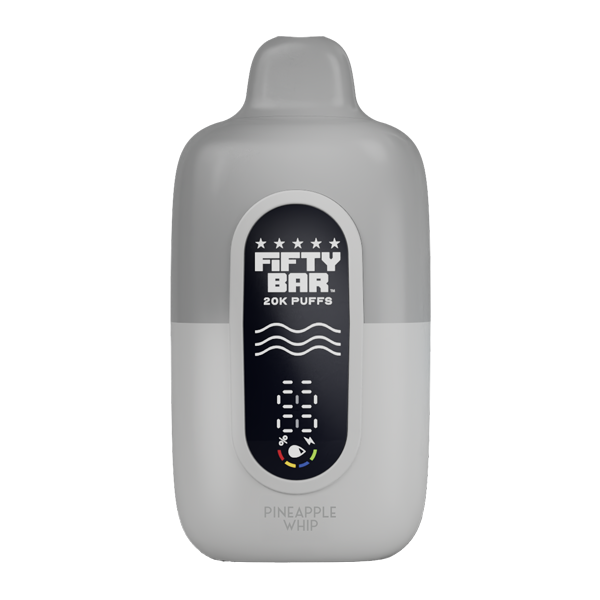 Pineapple Whip Fifty Bar 20K Silver Series Vape