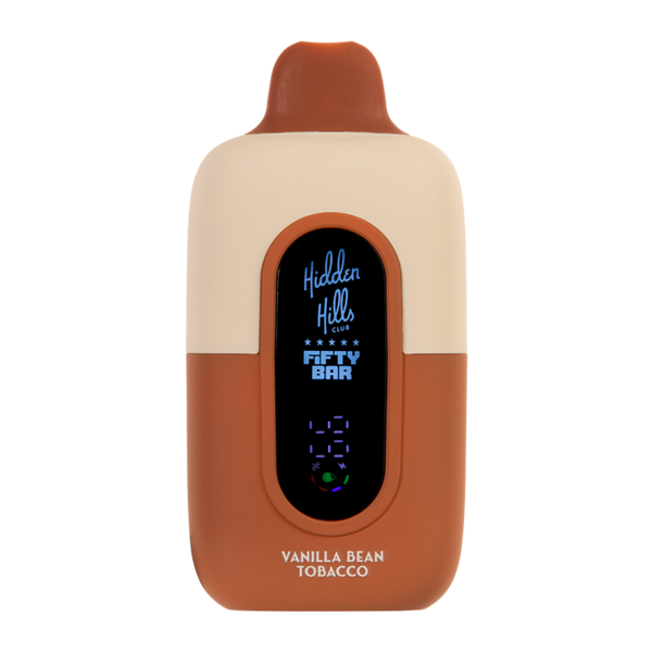 Vanilla Bean Tobacco Hidden Hills X Fifty Bar Vanilla Bean Tobacco Hidden Hills X Fifty Bar
