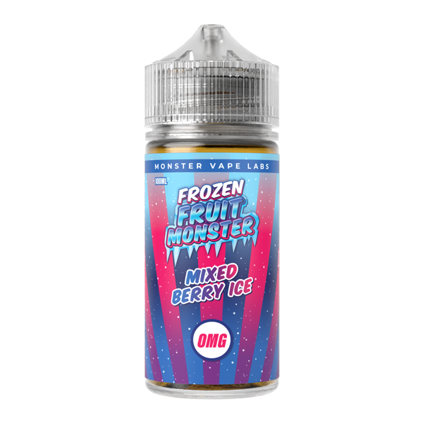 Mixed Berry Ice Frozen Fruit Monster eJuice Nicotine Free 100ml Mixed Berry Ice Frozen Fruit Monster eJuice Nicotine Free 100ml