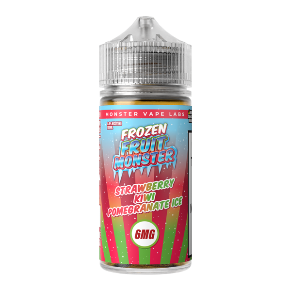 Strawberry Kiwi Pomegranate Ice Frozen Fruit Monster eJuice